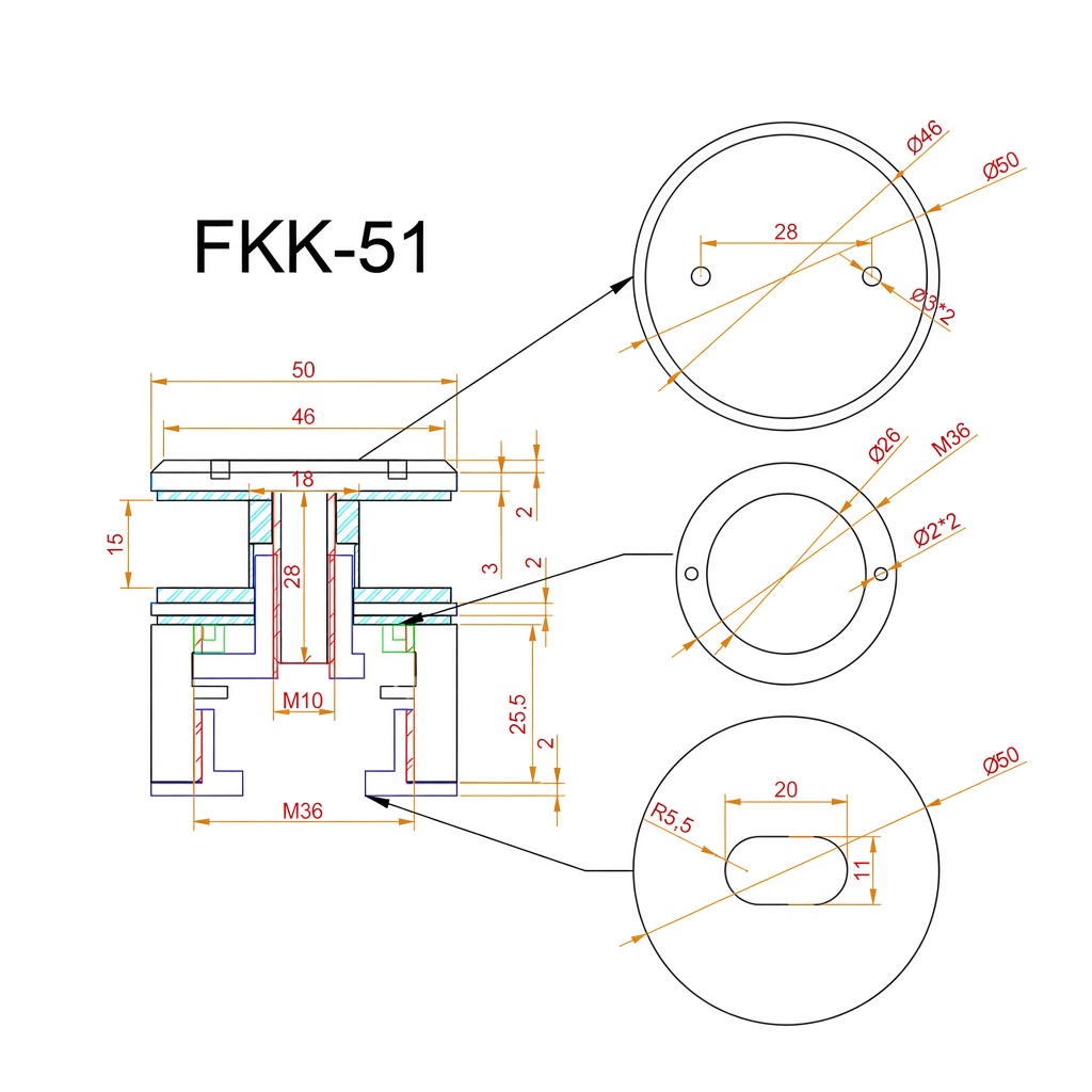 FKK-51 SUS304/SSS