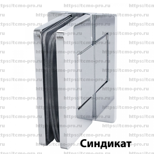 SND06-4808-T Стеклопетля с гидравлическим доводчиком