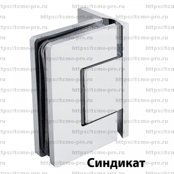 SND06-4808-L Стеклопетля с гидравлическим доводчиком