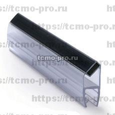 314-008A-10 Профиль магнитный, 90, 180 градусов, 10 мм (2200 мм, Стекло 10мм)