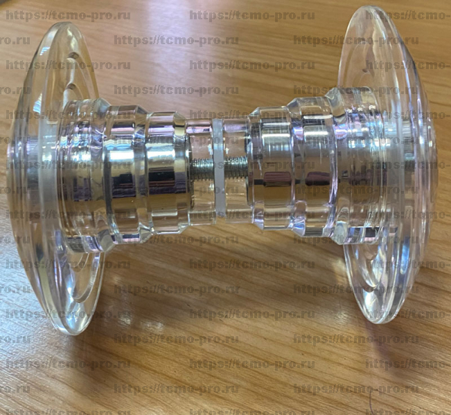 121-120 Ручка для стеклянной двери 100*100