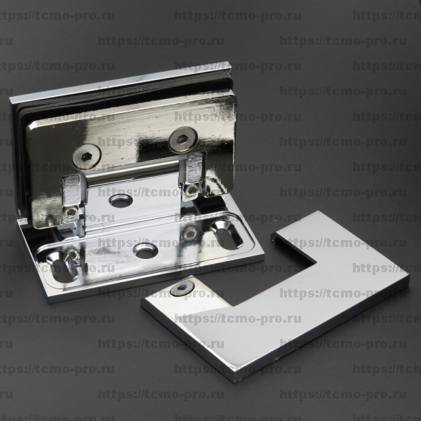 4801-L Стеклопетля с регулируемым углом