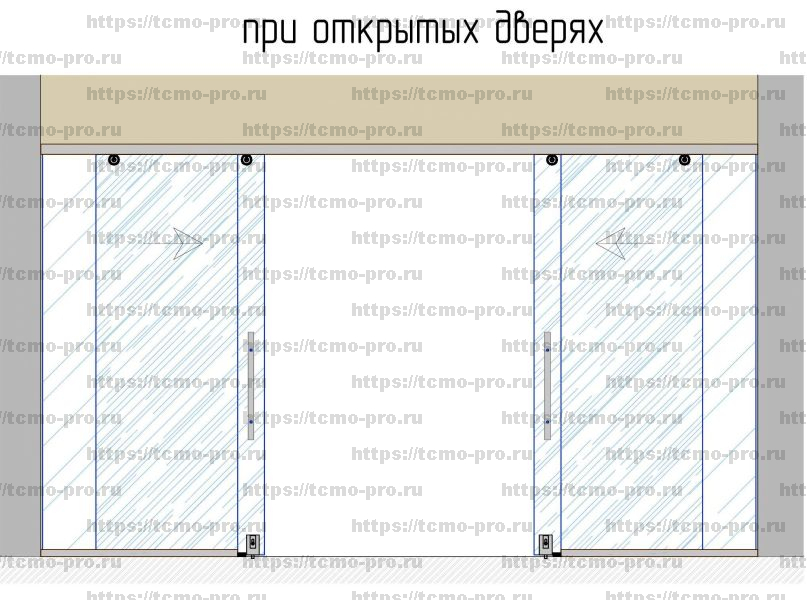 00-10 Система лаура в проем две двери