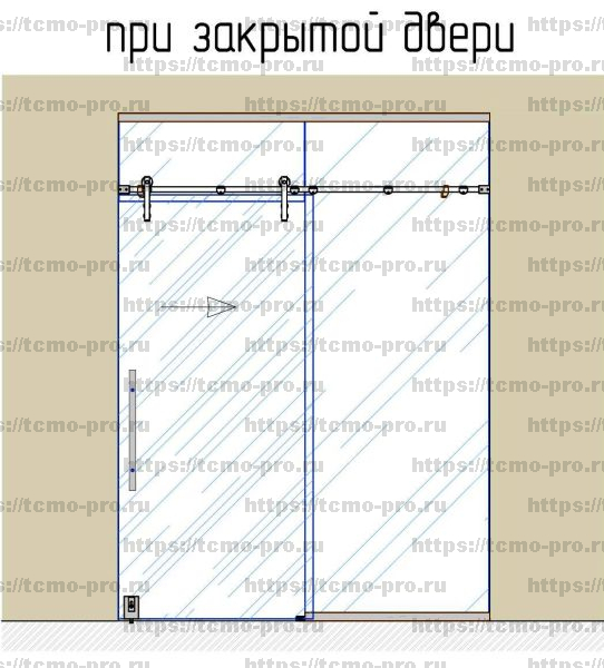 00-15 Система Вектор 1 дверь в проем