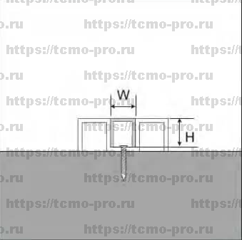 П-305 Профиль заглушка