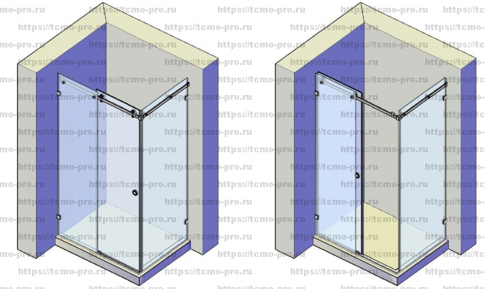 SND0155 Раздвижная система угловая (серия 002)